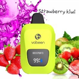 Vabeen Ultra 6000 puff. Kiwi Strawberry 5%