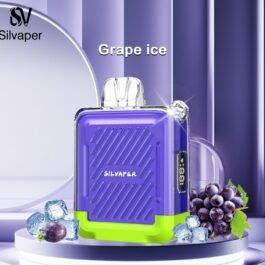 Silvaper 10k puff. Grape Ice 2%