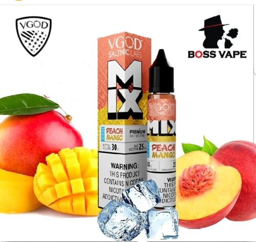 Vgod Mix Mango Peach Ice Salt