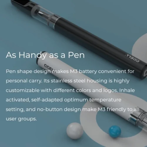 M3 Ccell Battery with 1 Ml Cartridge - Image 4